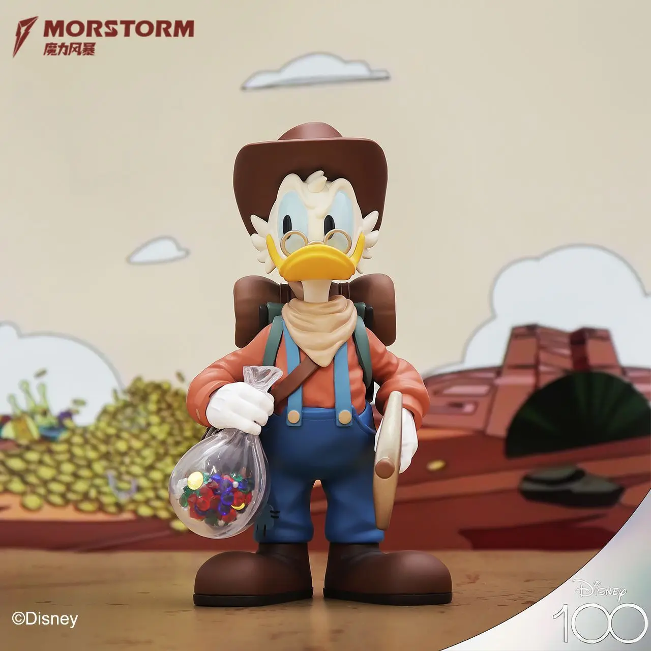 

Коллекционная фигурка Диснея Скурига МакДака от MORSTORM, лицензированная, 15 см, модный декор для дома и рабочего стола