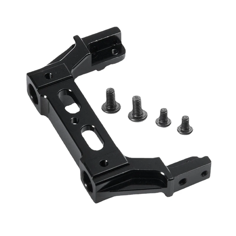 Kit Dudukan Braket Tetap Girder Rangka Depan Belakang Aloi Aluminium untuk Suku Cadang Mobil Perayap RC Axial SCX10 II 90046 1/10
