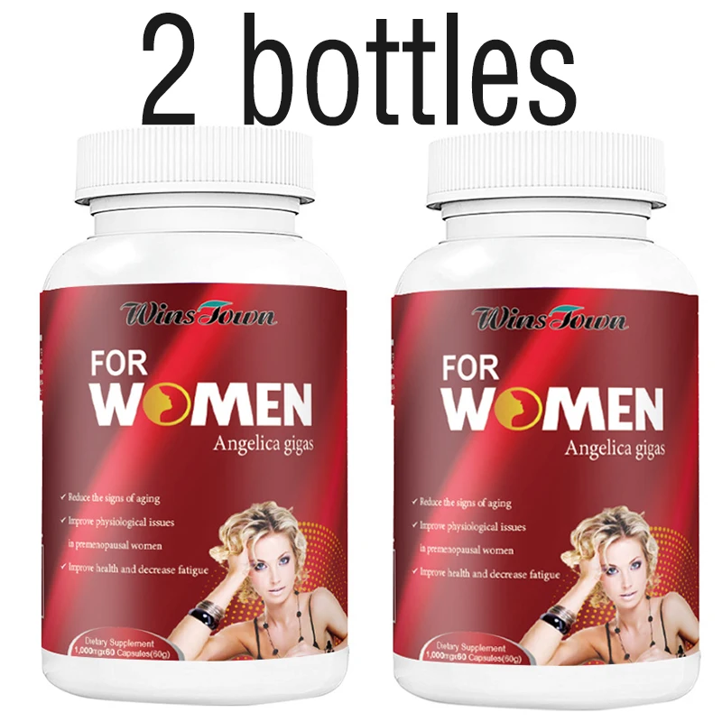 

2 bottles hormonal balance women capsules secrete female hormones female hormones confidence ignite passion for life