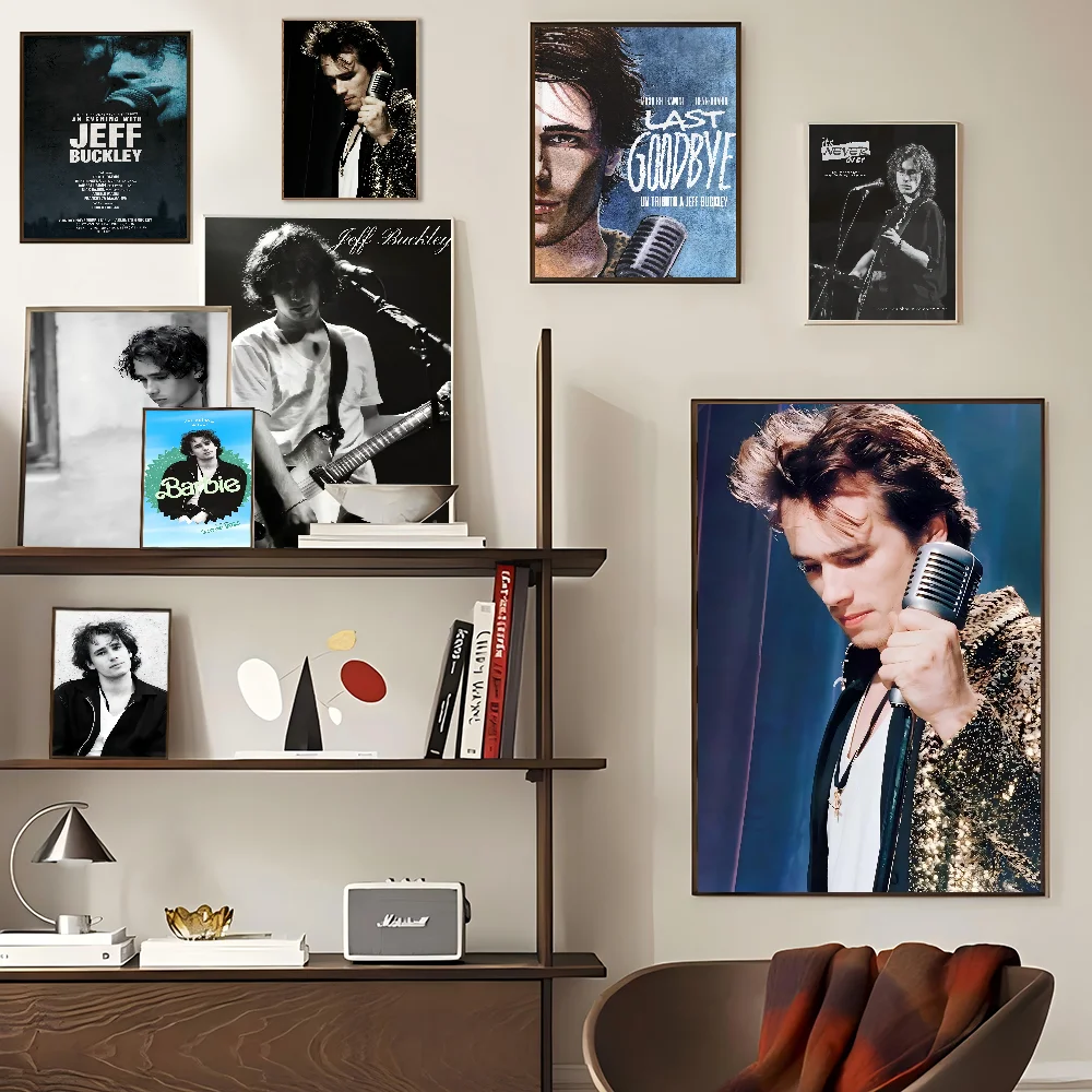 Jeff Buckley Classic Movie Posters Vintage Room Bar Cafe Decor Nordic Home Decor