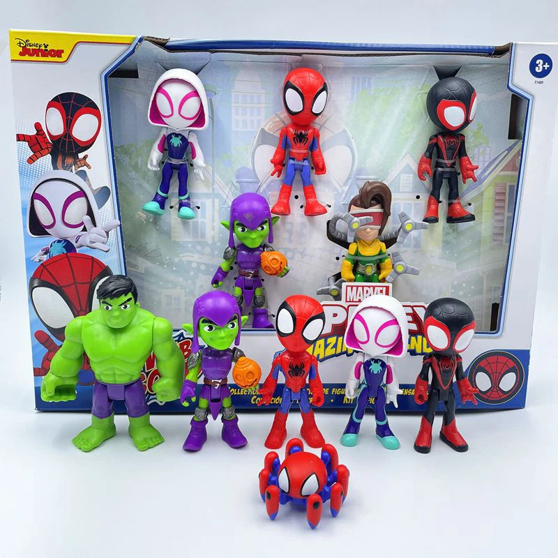 Marvel Spiderman Legends  Many Styles Spidey And His Amazing Friends Action Figure Doll Figure Figurine For Kid Gift