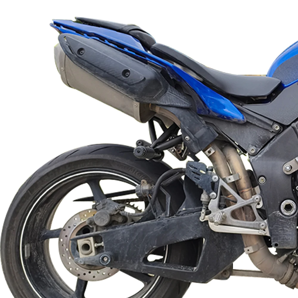 دراجة نارية لياماها YZF R1 2009-2014 YZFR1 قفص فرعي مساند قدم خلفية قفص فرعي حارس الركاب ربط دعم حيلة حيلة الحماية