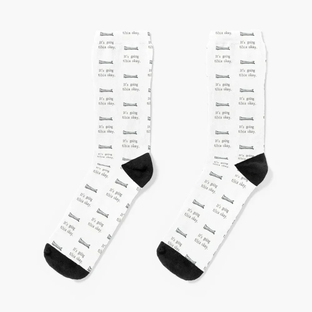 

It's Going Tibia Okay Socks gift tennis Girl'S Socks Men's