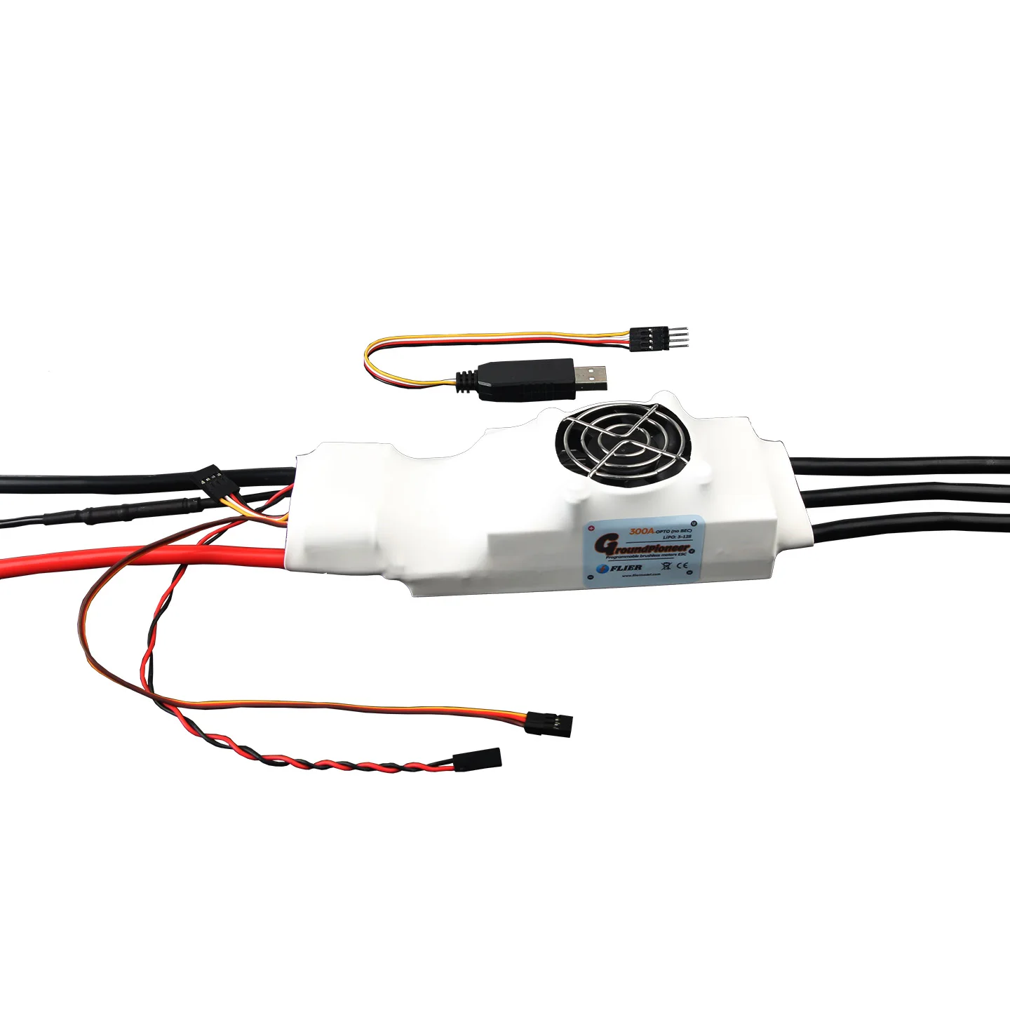 RC FATJAY FLIER 300A 12S عالية الطاقة فرش ESC BLDC وحدة تحكم السرعة الإلكترونية ل RC قارب طائرة نموذجية