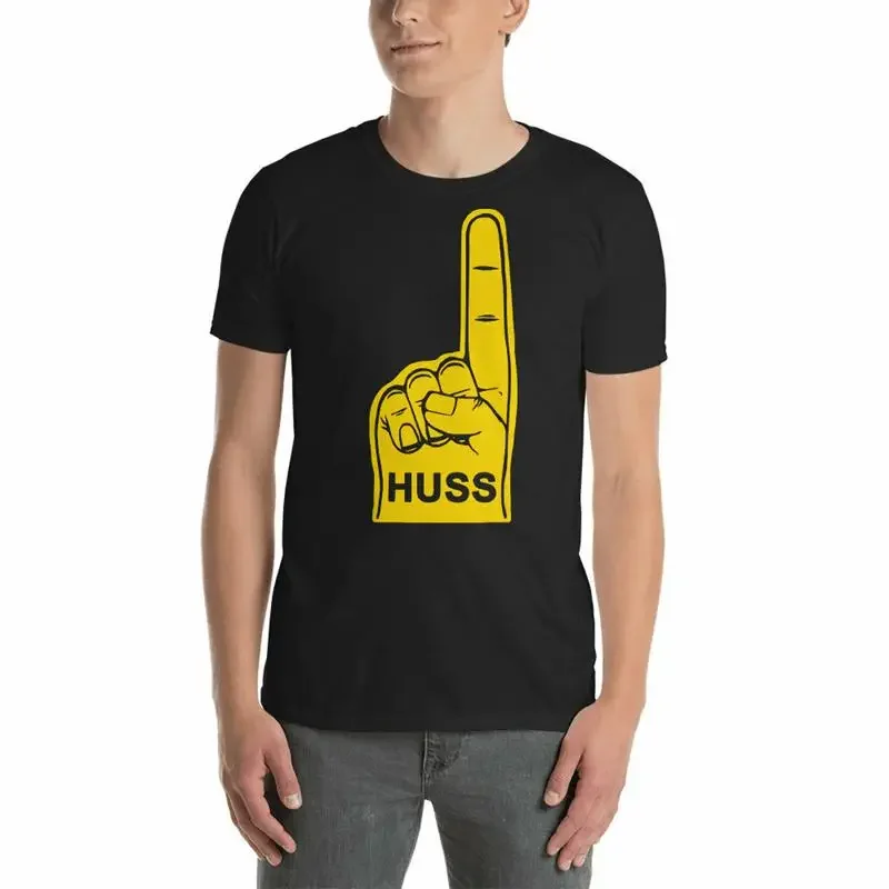 HUSS T-Shirt NEU Finger Bruiser Brody Berzerker Shlak Eat The Turnbuckle GCW