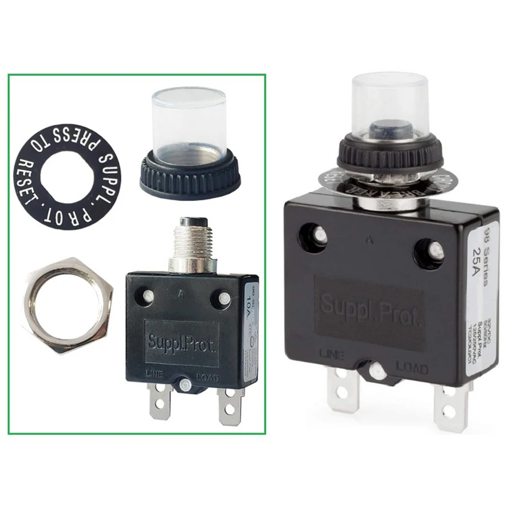 Overcurrent Protection Circuit Breaker 35*55.4*14.4mm Automatic Cut Off Dependable Performance Exceptional Wear Resistance