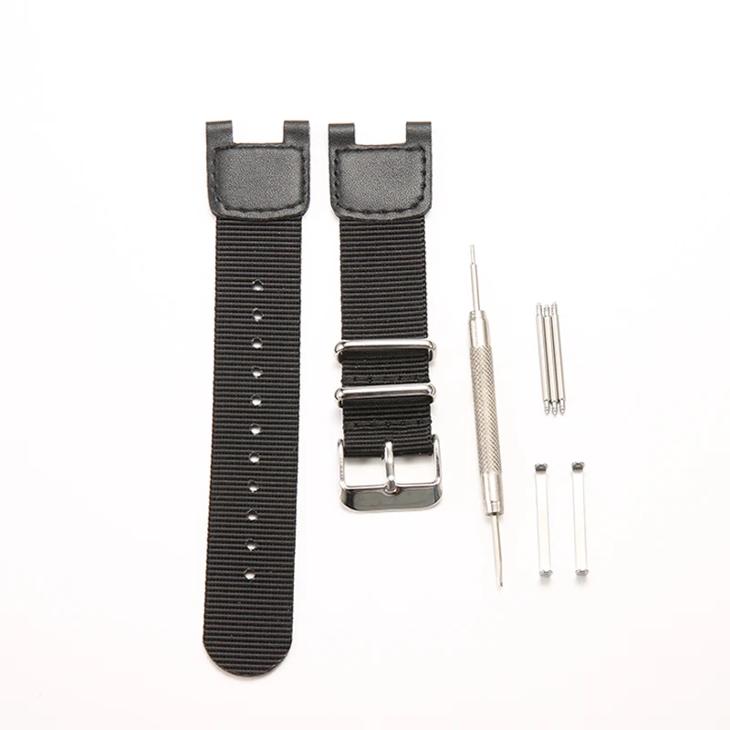 Nylon Strap for Casio SGW-100 200 GW-3000B 3500B GWA-1100 1000 GW4000 PRG-110 Watch Band Accessories Replacement Sport Watchband