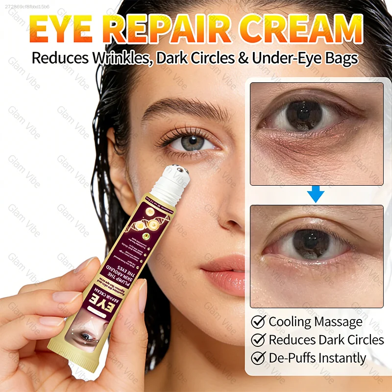 rollerball eye cream deeply moisturizes the skin around the eyes, hydrating and firming the skin.