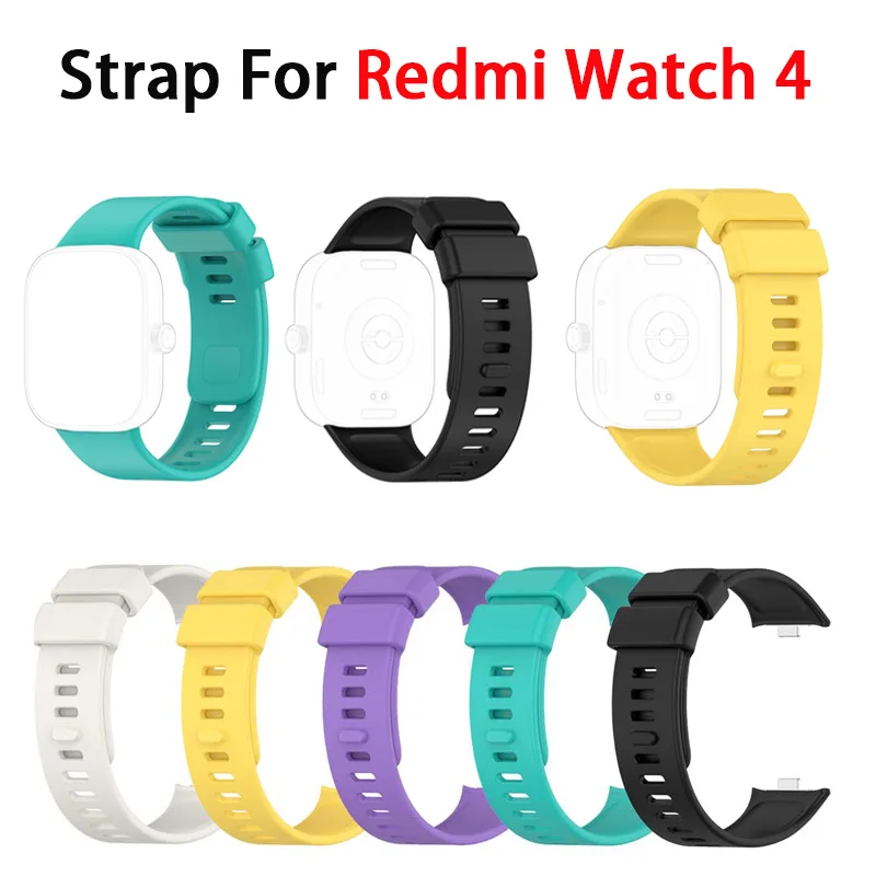 Suitable for Redmi Watch 4 Sports Smartwatch Straps Wristband Accessories. Sweat Resistant and Durable