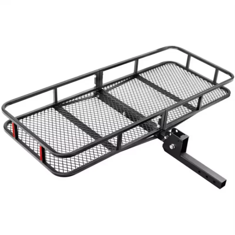 

Cargo Trailer Car Hitch Mount Compact Cargo Carrier Rear Luggage Rack