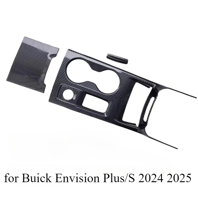 

Накладка на панель переключения передач из углеродного волокна из АБС-пластика для Buick Envision Plus/S 2024 2025, накладка на центральную консоль