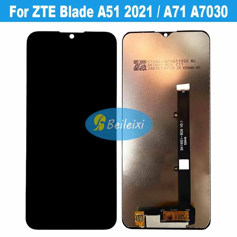 

For ZTE Blade A71 A7030 LCD Display Touch Screen Digitizer Assembly Replacement Parts For ZTE Blade A51 2021