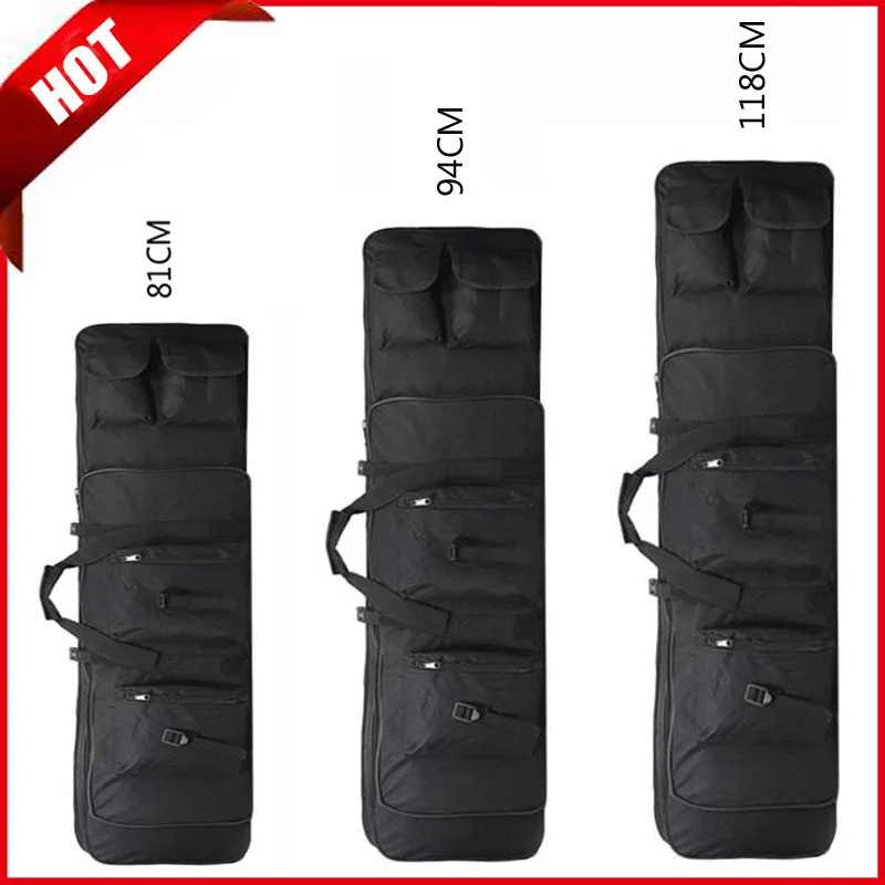 Bolsa de pistola táctica Airsoft, funda de Rifle de transporte, accesorios de caza, mochila, soporte de objetivo, bolsa de arena