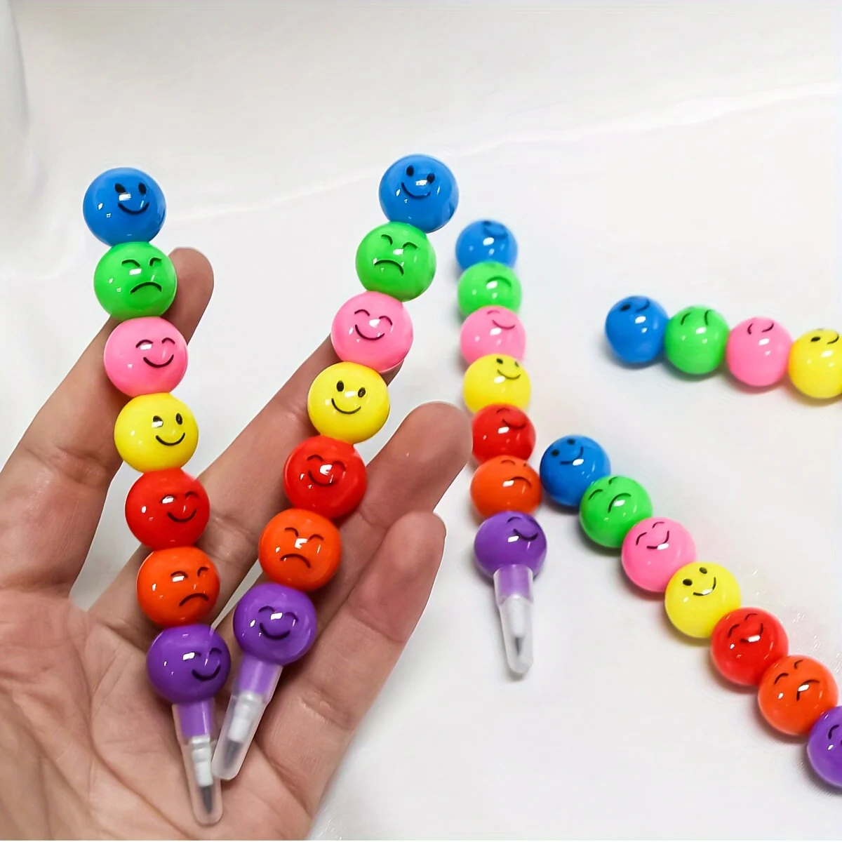 5 قطع الإبداعية السكر القرع تلوين لطيف التعبيرات حبة قلم رصاص طالب القرطاسية خربش فرشاة