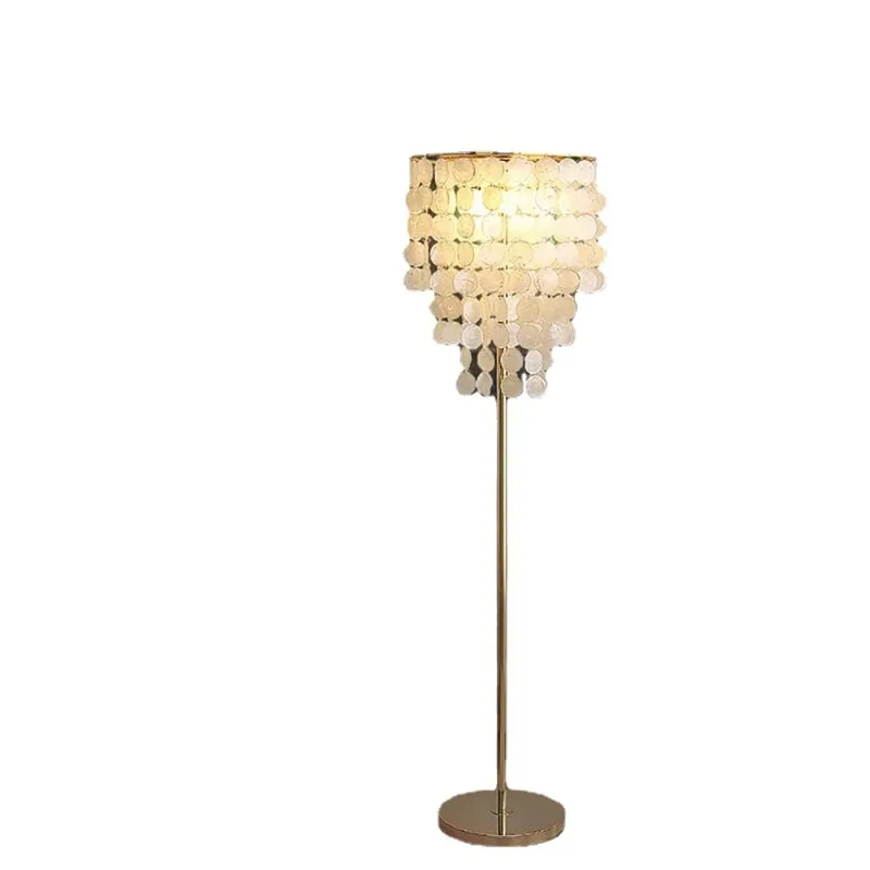 

American floor lamp home shell bedroom lamp Italian sofa lamp