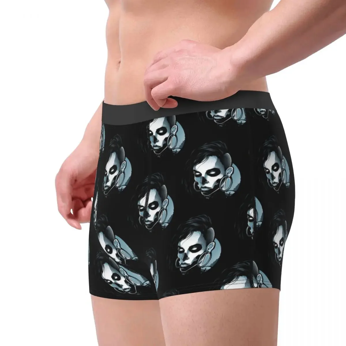 La Muerte - Sugar Skull Lady Underpants Breathbale Panties Male Underwear Print Shorts Boxer Briefs