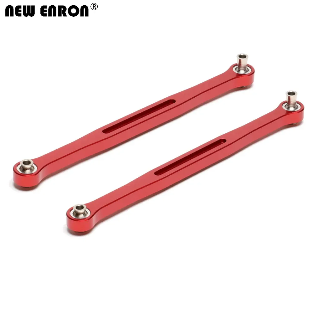 NEW ENRON 2Pcs Aluminum 173mm Front/Rear Toe Links Servo Link Steering Rod #7748 for RC 1/5 Traxxas X-Maxx XMaxx 77076-4 77086-4