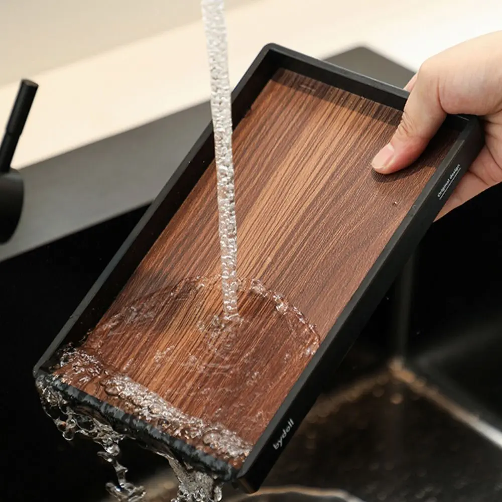 

Держатель для разделочной доски из нержавеющей стали с поддоном для слива, многофункциональный кухонный органайзер, нержавеющий, экономит место