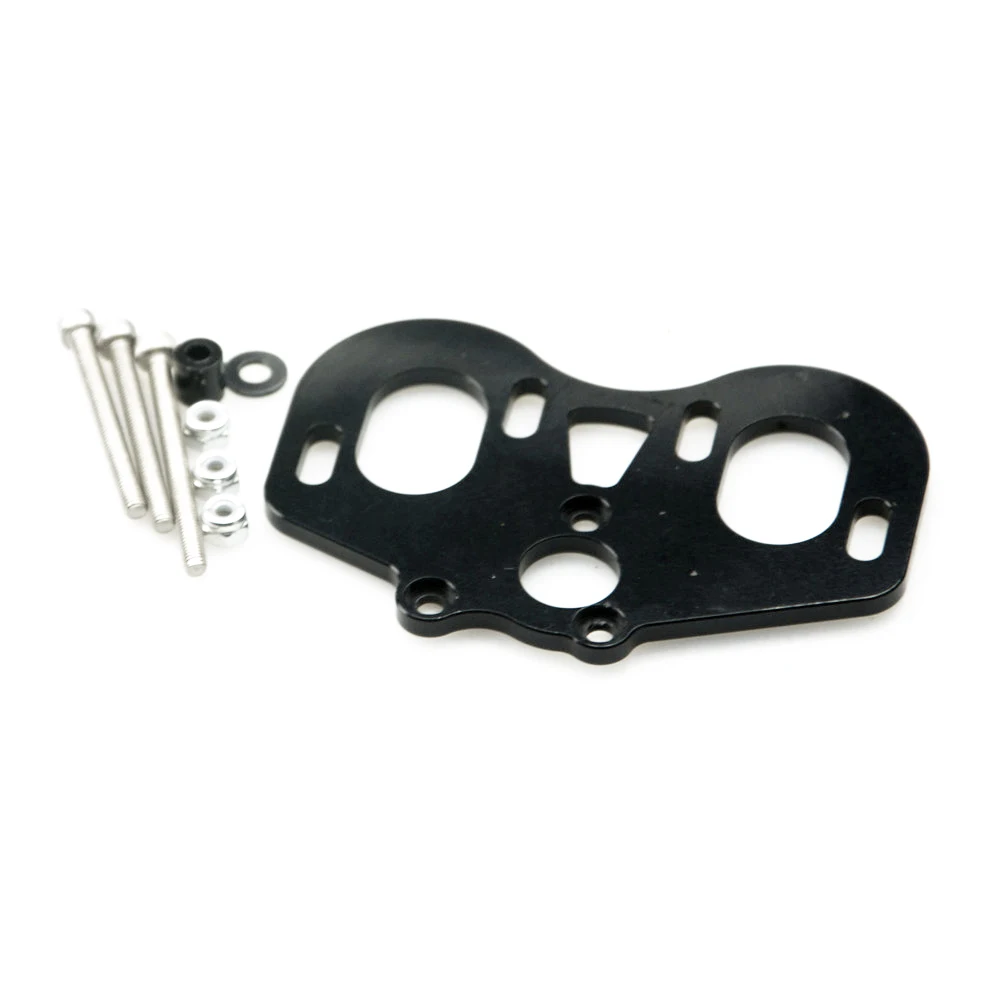YEAHRUN Aluminium Dual Motor Mount Kit voor Axiale SCX10 90047 Wrangler 1/10 RC Rock Crawler Auto Model Upgrade Onderdelen