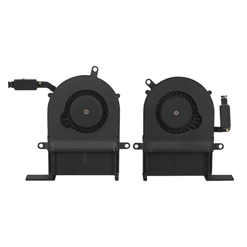 AY14 -Left Right A Pair Of Fans Portable Convenient CPU Radiating Cooler Black-Gray For   A1425 12-13 Years