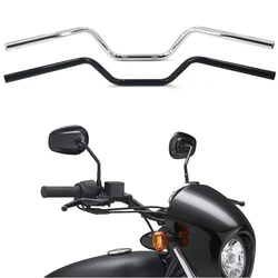 Retro Motorcycle Handlebar 22mm Classical Motorbike Handle 7/8'' Steering Wheel for Honda Yamaha Kawasaki Suzuki Vintage Bikes