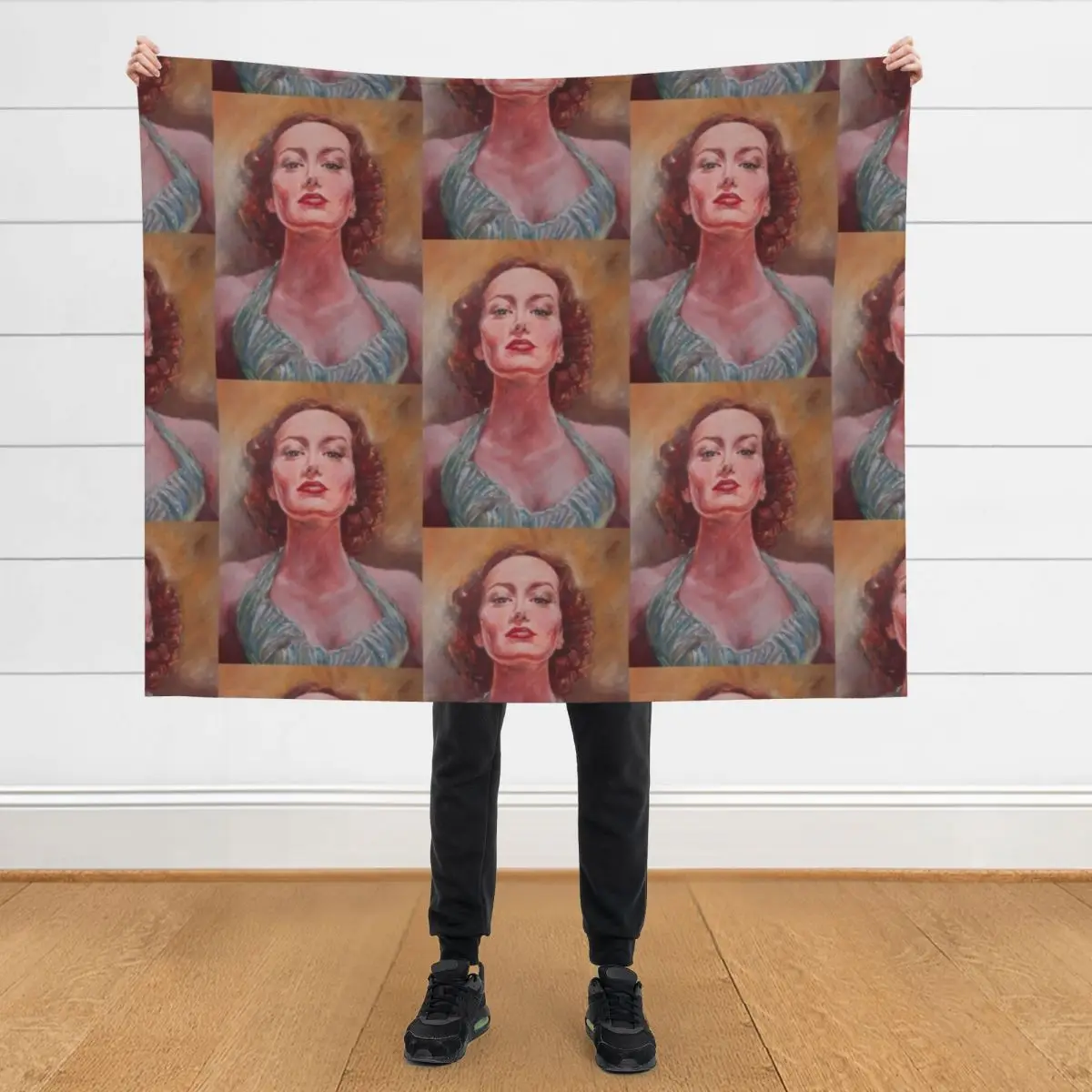 

Joan the Goddess Throw Blanket Baby Summer Beddings warm for winter Blankets