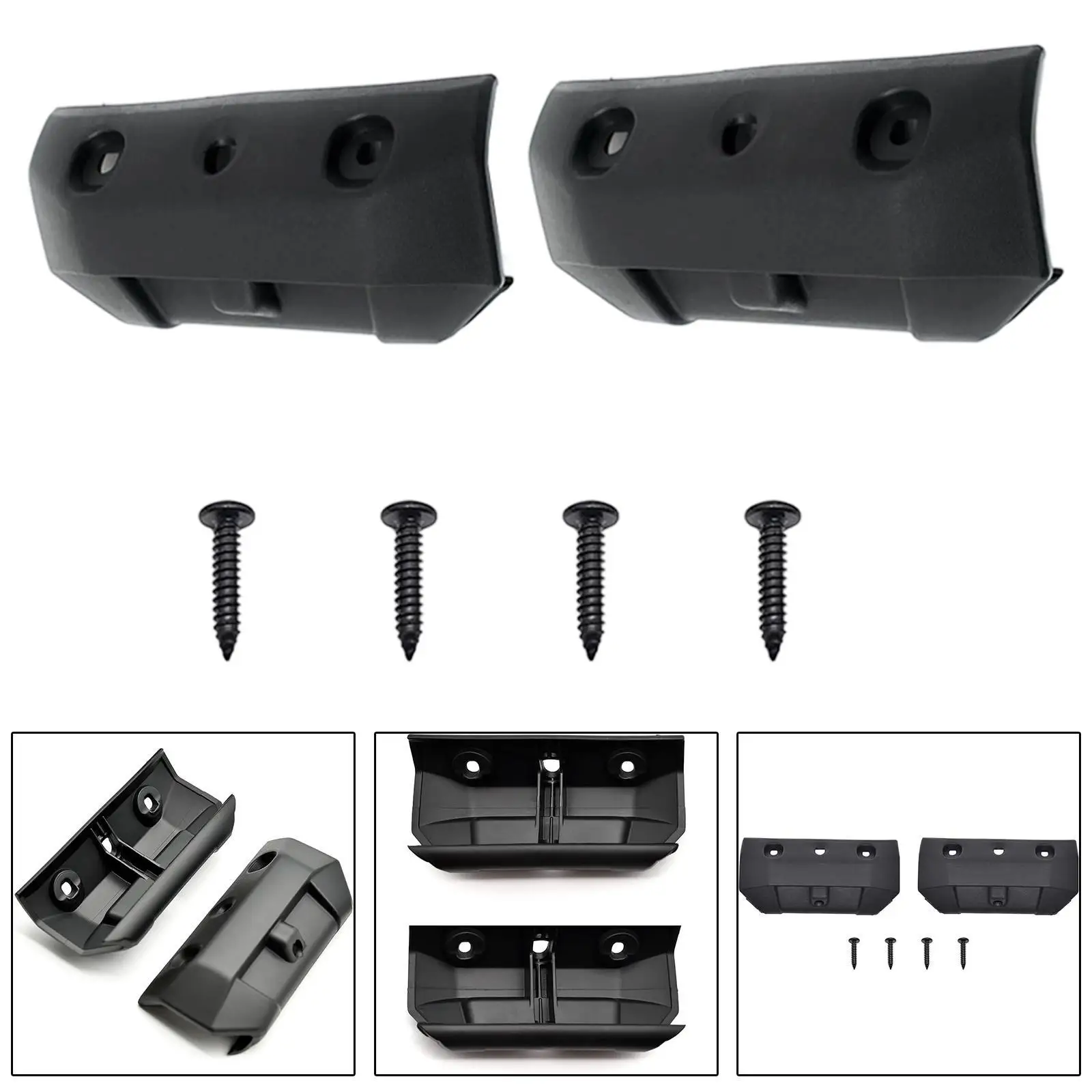 Watercrafts Anti-crash Fender Mounting Kit Snap-in ABS Plastic Mudguard for Boat Accessories Easy Installation Replacement
