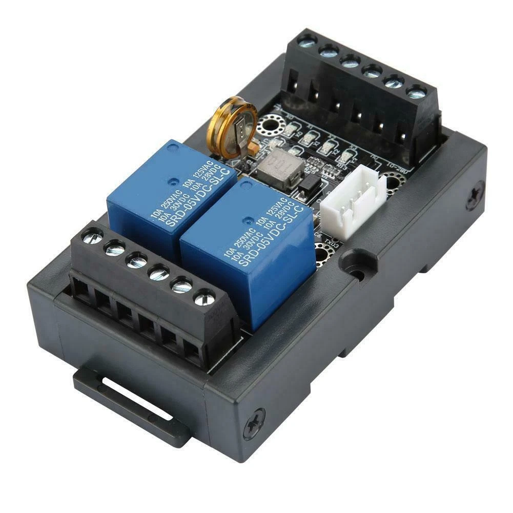 PLC Industrial Control Board FX1N-06MR Programmable Relay Delay Module Withshell-B61B