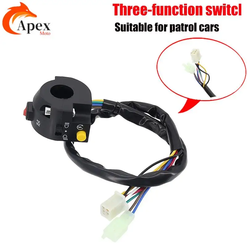 

Beach buggy start 8 Wire Left Control Switch Assy Assembly For 50cc 70cc 90cc 110cc 125cc Kazuma Taotao Sunl ATV Quad
