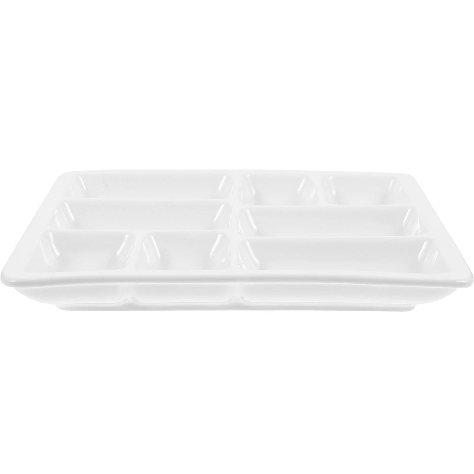 Ceramic Paint Palette Watercolor Mixing Trays 7 Inch Square Octagonal Pans Empty Pigment Artist Supplies Student Craft DIY Mixer