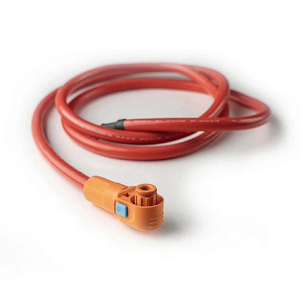 Seplos SUTEN PUSUNG Power Cable 2 Parallel Cable Battery To Battery Terminal Plug Copper Core Elbow Power Connector