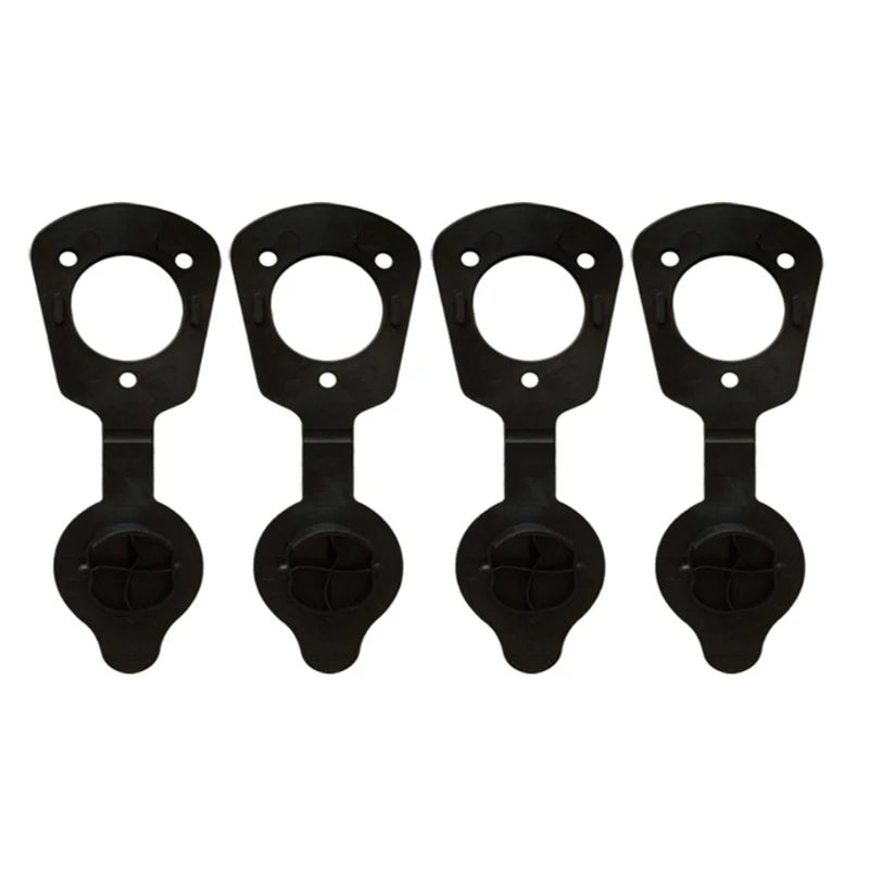 4Pcs Fishing Rod Holder Caps Rubber Rod Holder Caps Gasket Flush Mount Fishing Boats Rod Holder Caps Cover Enduring