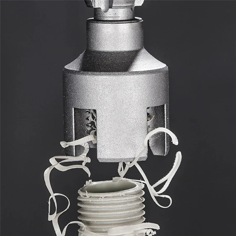 B62B-DN15 DN20 Rohrgewindewerkzeug Sechskantschaft Sterben Innen Außengewinde PVC Rohreinfädler PPR Wasserrohröffner