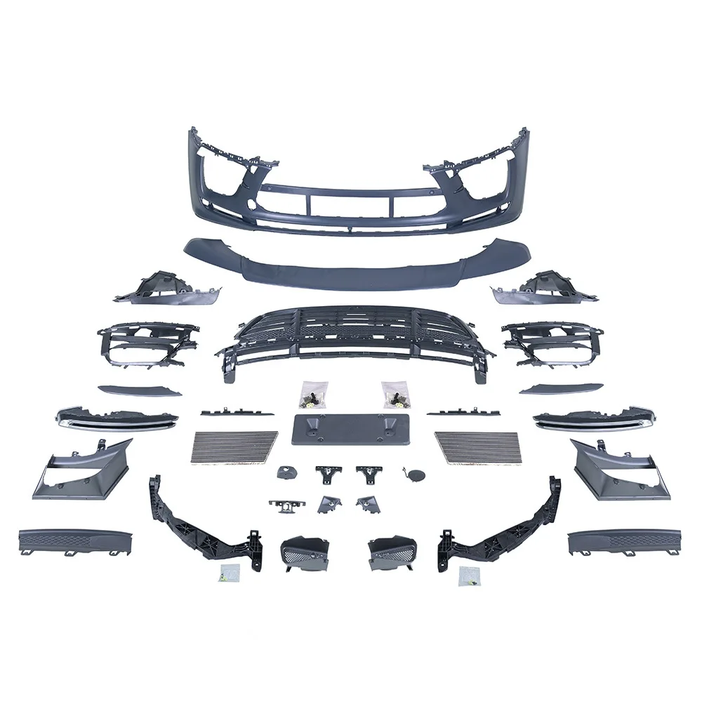 

Suitable for The front bumper assembly of the 14-21 models of MacA N95B.1/.2 TURBO includes brand daytime running lights