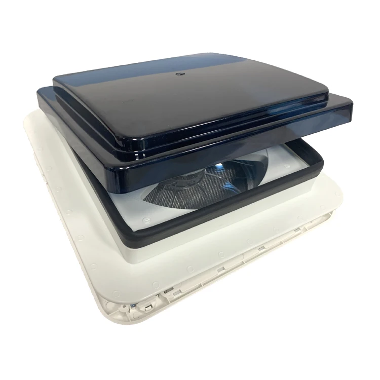 

Camper RV Motorhome Roof Vent Fan Plastic Hatch Airflow For Rainy Days For Caravan & Motorhome Use
