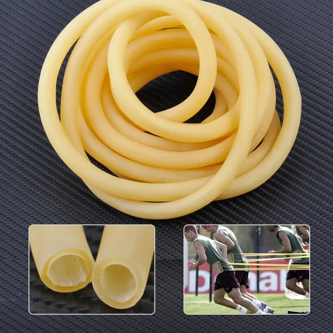 

3M 6Mm X 9Mm Latex Rubber Tube Surgical Medical Tube Hose Natural Slingshot for Hunting Slingshot Fitness Yoga Bow Accessories