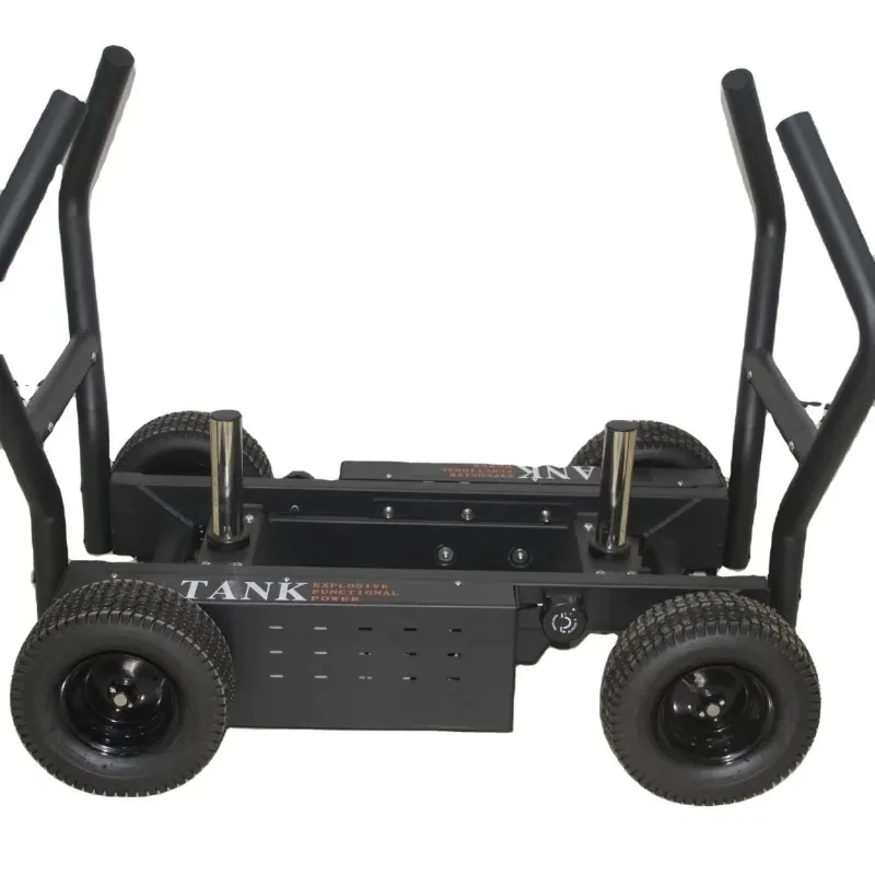 Fitness Equipment Tank Machine Double Magnetoresistive Sleigh Pull Fitness Tank Sleigh Push Machine