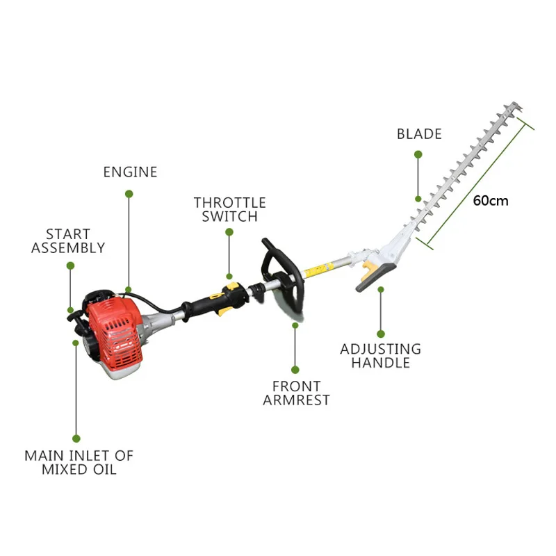 Broadband Hedge Trimmer Pruning Machine High Branch Hedge Trimmer Tea Tree Pruning Machine High Altitude Pruning Machine