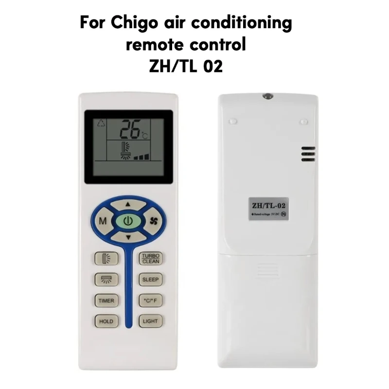 For CHIGO ZH/TL02 Air Conditioning Controle Remote Control Replacement Part