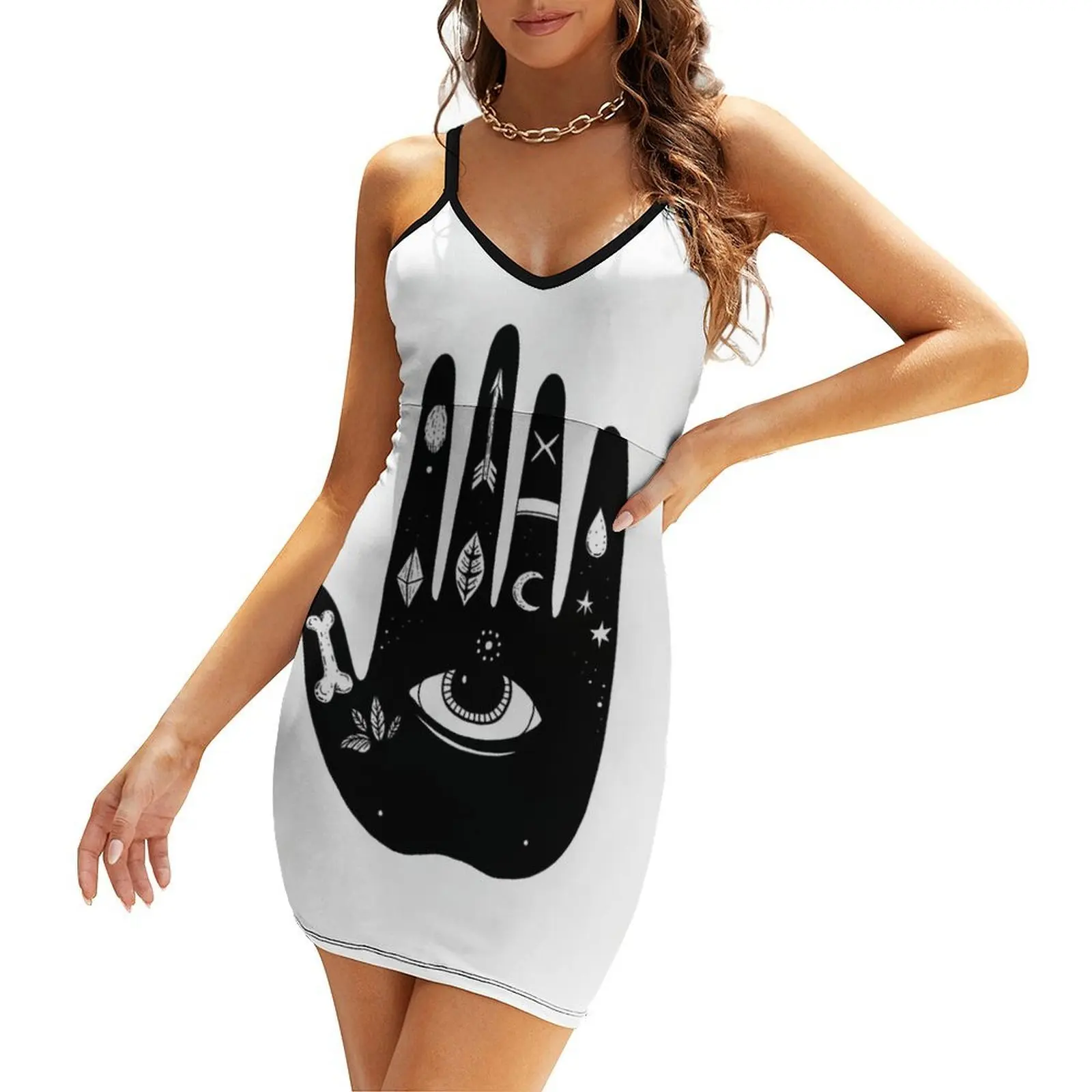 

Magic Hand Sling Dress dresses for official occasions Aesthetic clothing evening dresses women Summer women's clothing