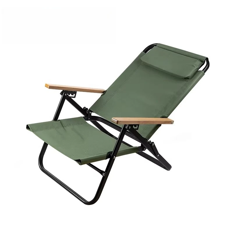 

Outdoor Folding Lounge Chair Portable Fishing Chair Beach Camping Lunch Break Chair