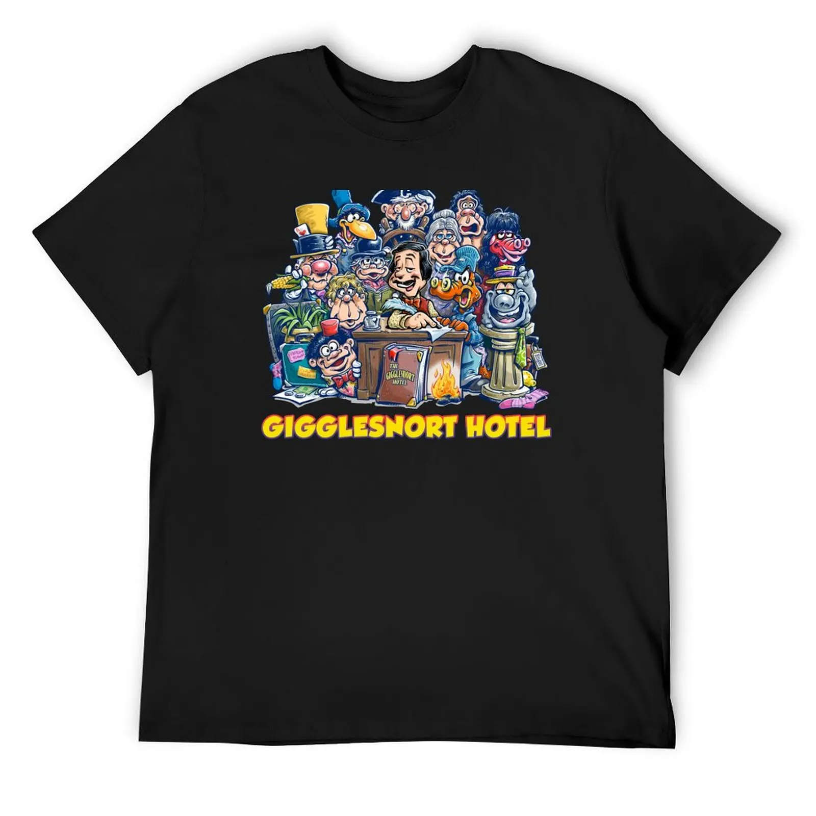 GIGGLESNORT HOTEL T-Shirt custom t shirt customs design your own shirts graphic tee mens vintage t shirts