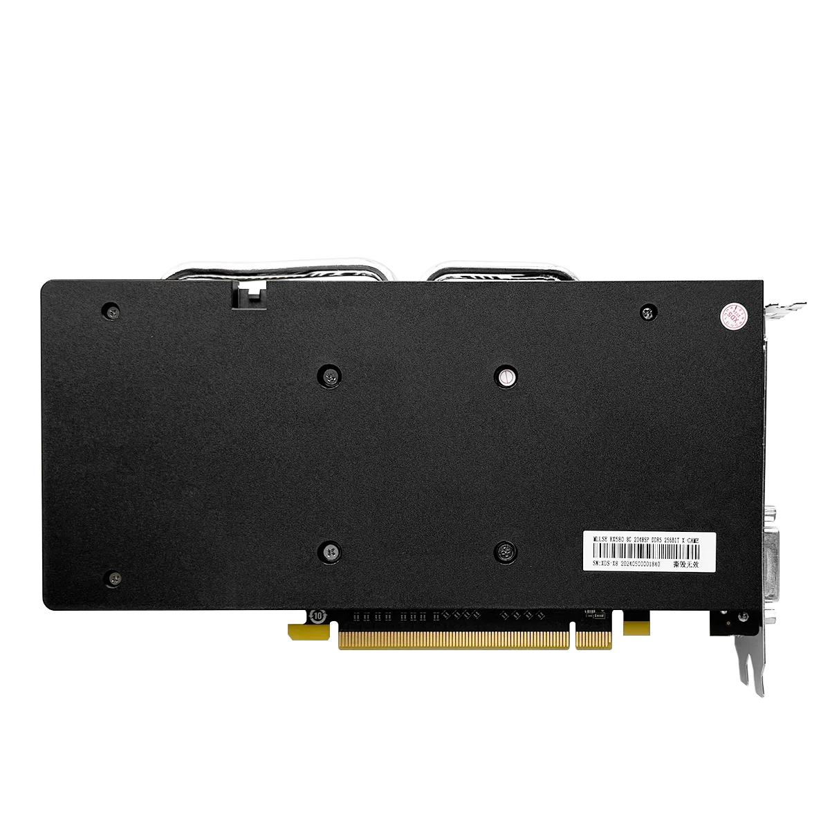 بطاقة رسومات الألعاب MLLSE AMD RX 580 8 Go 2048SP GDDR5 بت 6 دبابيس PCI Express × 16 وحدة معالجة الرسومات radoon rx580 8g