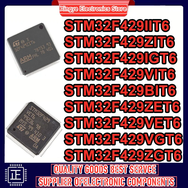 

STM32F429IIT6 STM32F429ZIT6 STM32F429IGT6 STM32F429VIT6 STM32F429BIT6 STM32F429ZET6 STM32F429VET6 STM32F429VGT6 STM32F429ZGT6