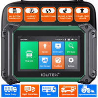 IDUTEX TS710 Heavy Duty Truck Diesel Diagnostic Tool Bi-directional Scanner DPF Regen Idle Speed Limit Adjust Actuation Test