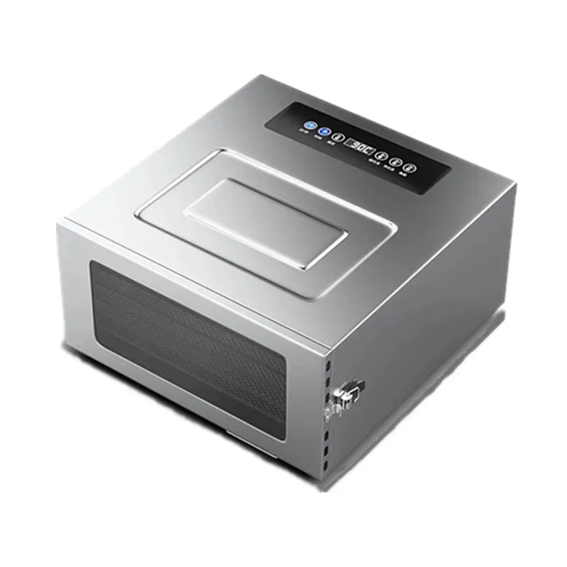 6-Tier Stainless Steel Food Dehydrator with Touch Control Adjustable Temperature, for Jerky, Fruits, Herbs Drying Machine,