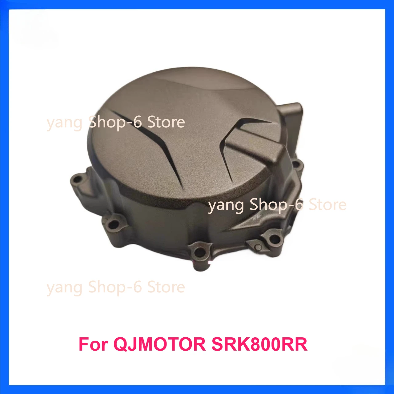 For QJMOTOR SRK800RR SRK 800 RR Magnetic Motor Side Cover Left Cover Engine Left Box Cover Motorcycle Accessories
