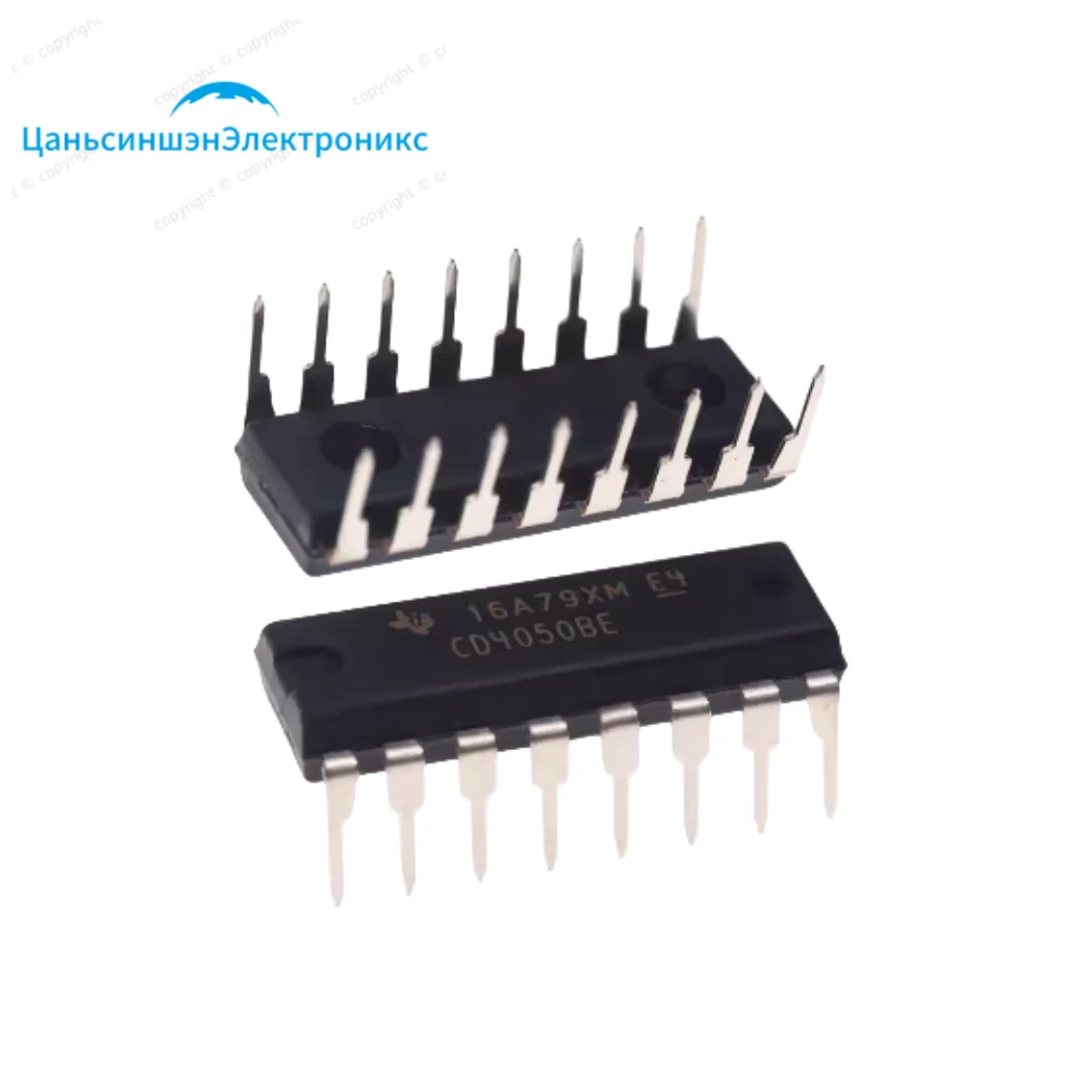 

10pcs CD4050BE In-провал линии-16 CMOS одиночный аналоговый переключатель IC