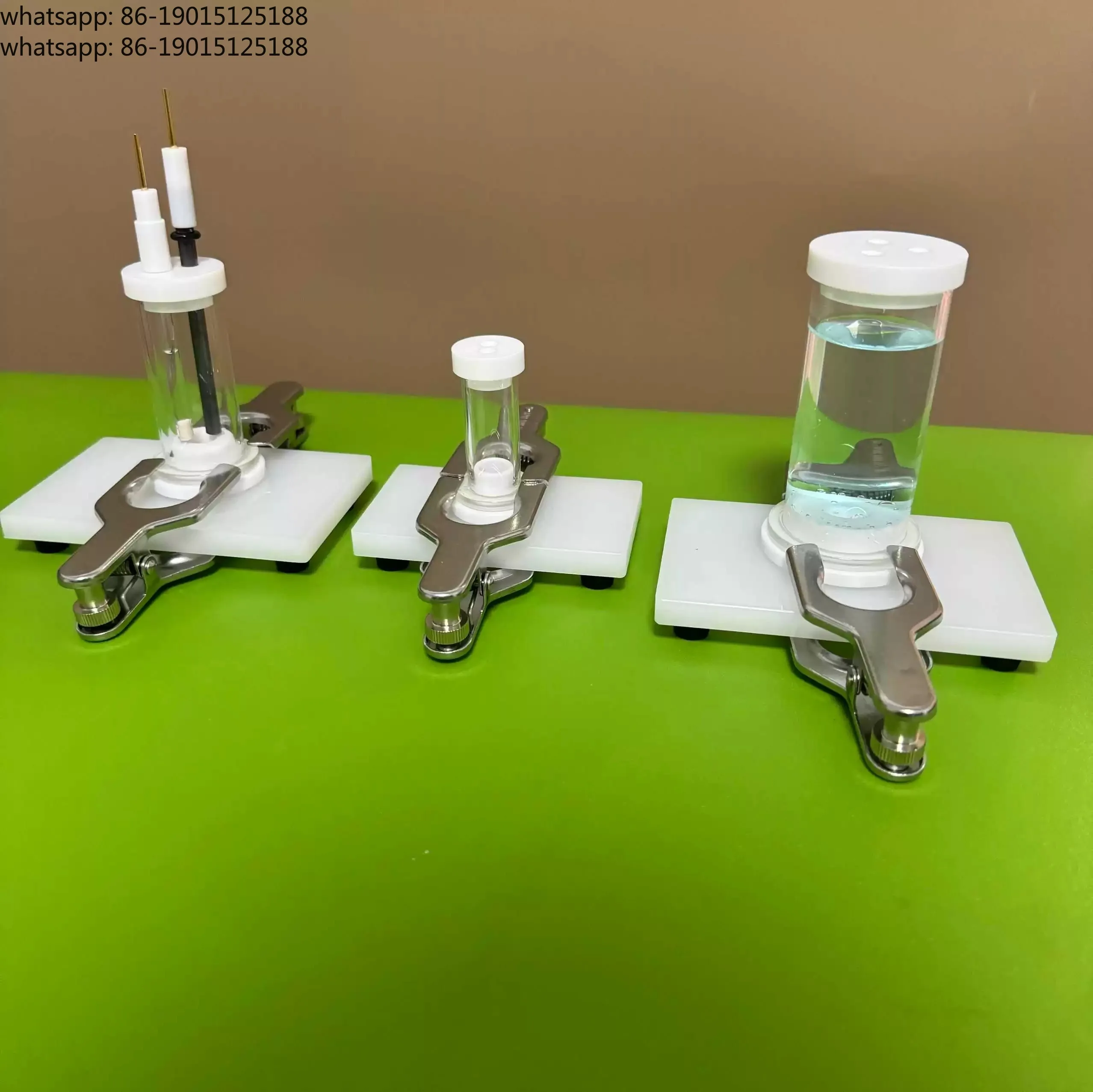 Coating evaluation electrolytic cell (corrosion test) can be customized with a special aperture of 1cm ² (excluding electrodes)