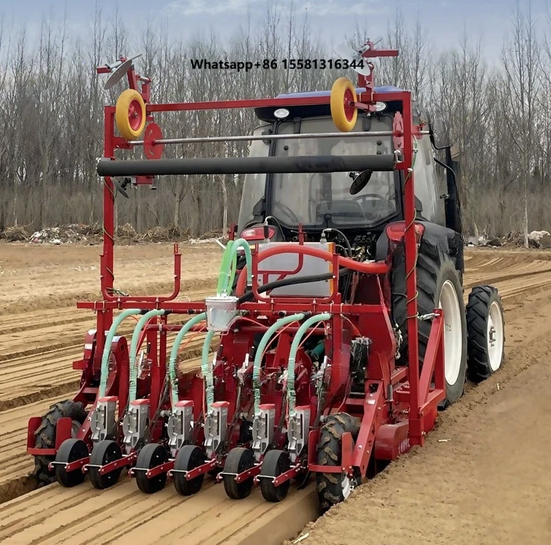 12 Row Tractor Mounted Air Suction Precision Seeder Cabbage Carrot Onion Accurate Planter Efficient Planting Machine Saves Costs